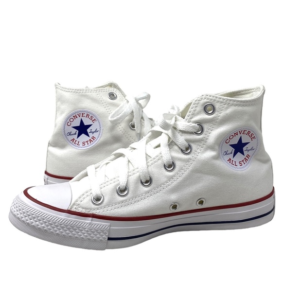 Converse Chuck Taylor Shoes Women Size High Top Canvas White Custom M7650C-WWWSB - Picture 5 of 10